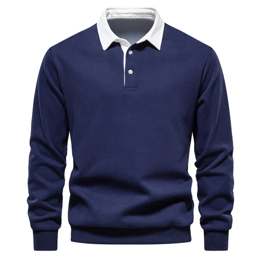 Foxley - Polo Neck Light Sweatshirt