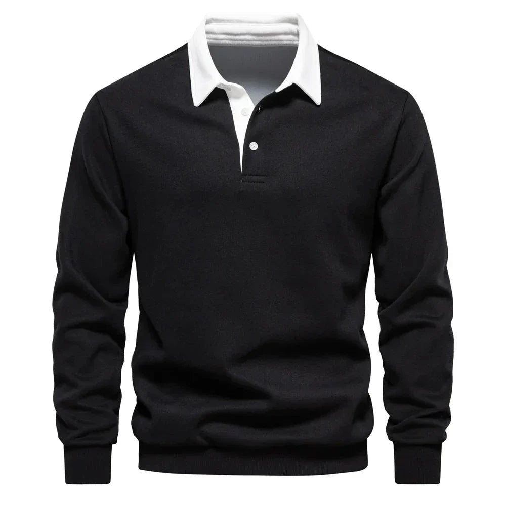 Foxley - Polo Neck Light Sweatshirt