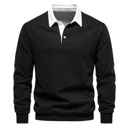 Foxley - Polo Neck Light Sweatshirt