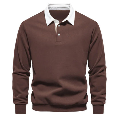 Foxley - Polo Neck Light Sweatshirt
