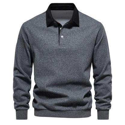Foxley - Polo Neck Light Sweatshirt