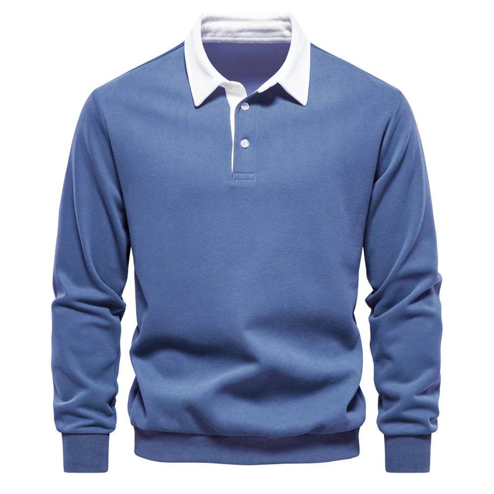 Foxley - Polo Neck Light Sweatshirt