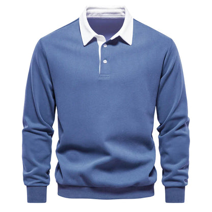 Foxley - Polo Neck Light Sweatshirt