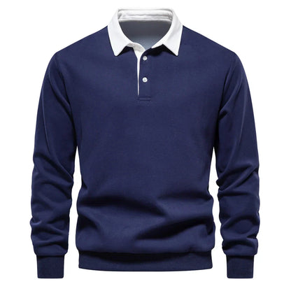 Foxley - Polo Neck Light Sweatshirt